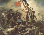 Eugene Delacroix Liberty Leading the People (mk05) USA oil painting reproduction